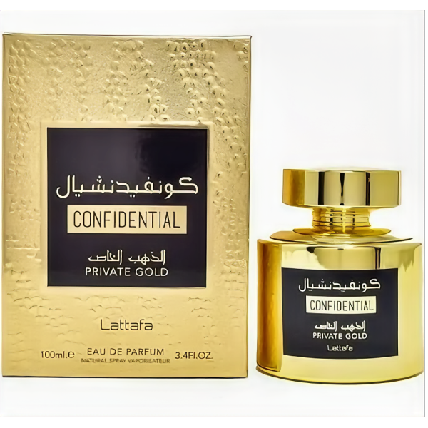 CONFIDENTIAL GOLD EAU DE PARFUM LATTAFA