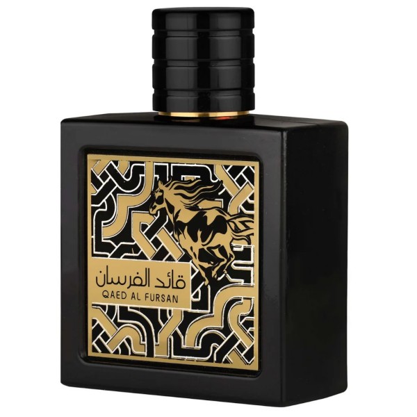 EAU DE PARFUM QAED AL FURSAN BLACK 90ML - LATTAFA